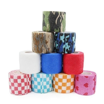 Modelo azul Gauze Bandage Pure Cotton High médico del fondo respirable