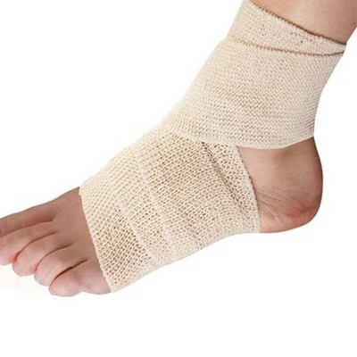 Buen vendaje elástico blanco el 15cm del crespón del algodón de Breathability