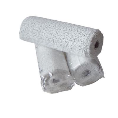 Gauze Bandage médico blanco, yeso elástico del vendaje de París