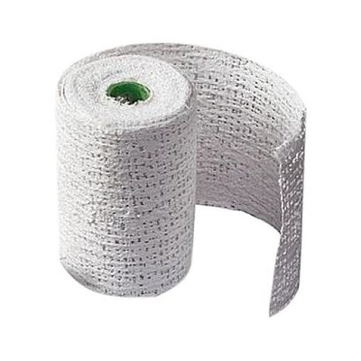 Gauze Bandage médico blanco, yeso elástico del vendaje de París