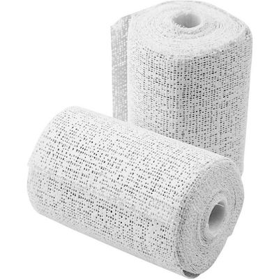 Gauze Bandage médico blanco, yeso elástico del vendaje de París