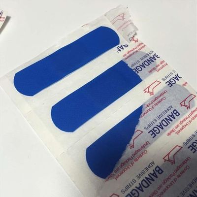 Tiritas adhesivas perceptibles médicas azules proteger heridas