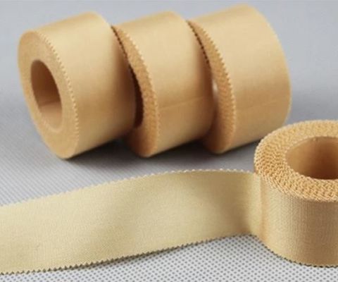 cinta médica del yeso 1.25cm×5y, cinta quirúrgica adhesiva de seda del yeso