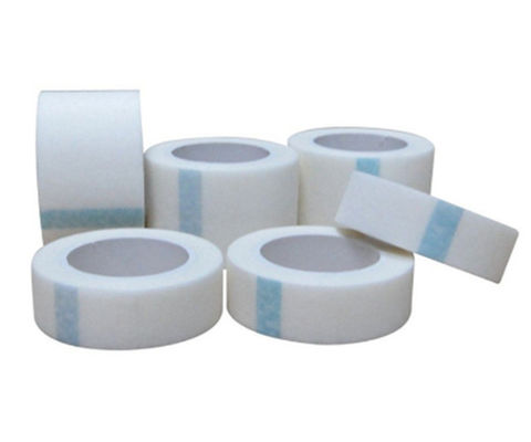 Cinta médica adhesiva de papel del yeso con el cortador del dispensador