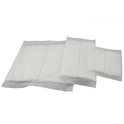 Gauze Pads médico inodoro suave, Gauze Pads abdominal respirable