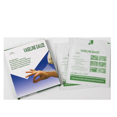 Cojines de Vaselinee Gauze Dressing Paraffine Medical Gauze