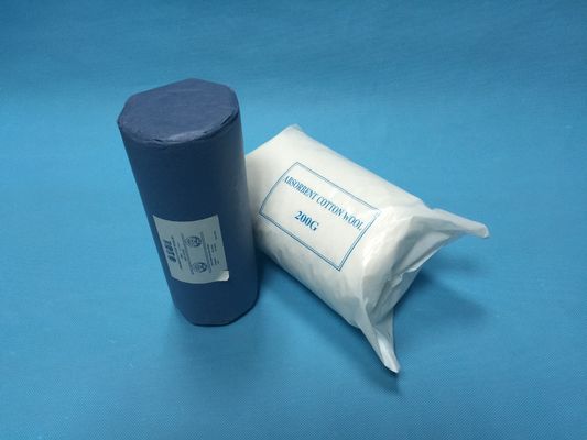 Rollo médico 1000g de la algodón del absorbente blanco del CE