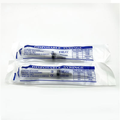 Jeringuillas plásticas disponibles y agujas de ISO13485 23g 3ml