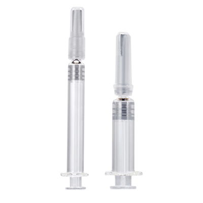 Jeringuillas de cristal prellenadas farmacéuticas 2.25ml