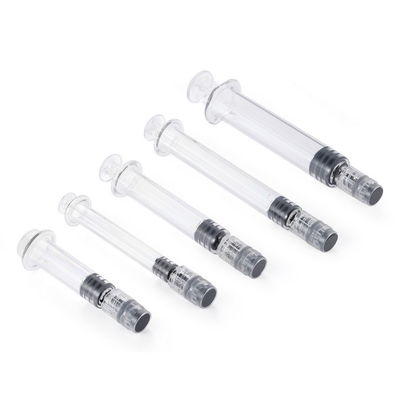 Jeringuillas de cristal prellenadas farmacéuticas 2.25ml