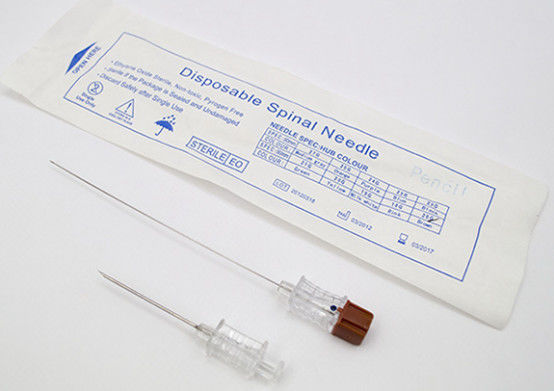 SS304 punto espinal disponible estéril de Quickle del lápiz de la aguja 25G