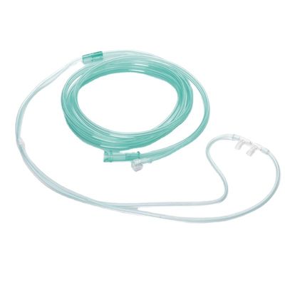 Cánula nasal coloreada niño del alto flujo transparente