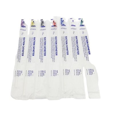Tubos de succión médicos del conector del cono del casquillo, tubo de succión dental Fr6-Fr22