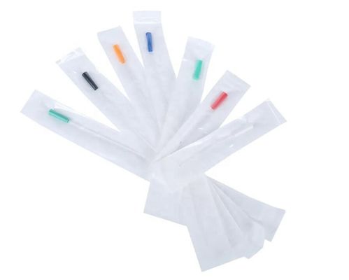 Tubo urinario Fr8 - Fr24 del catéter del PVC del catéter estéril médico del PVC Nelaton