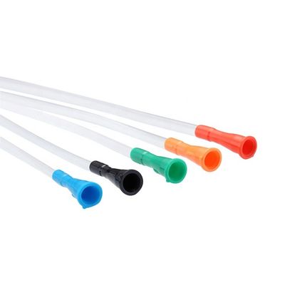 Tubo urinario Fr8 - Fr24 del catéter del PVC del catéter estéril médico del PVC Nelaton