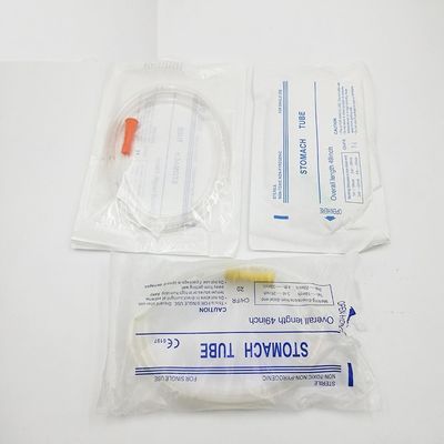 Tubos de succión médicos abiertos FR16 de la extremidad los 90cm, tubo de estómago disponible con o sin línea de la radiografía