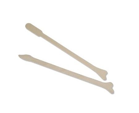 Espátula cervical estéril disponible el 18cm de la mujer plástica