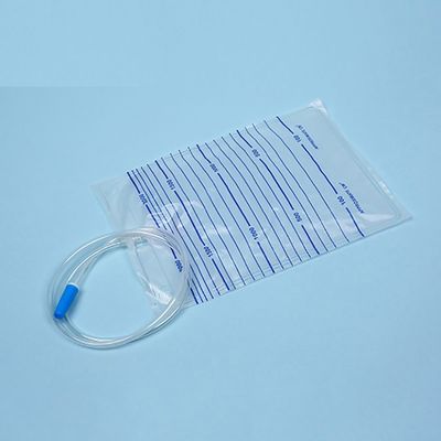 Bolso urinario disponible del drenaje 1500ML sin el mercado inferior