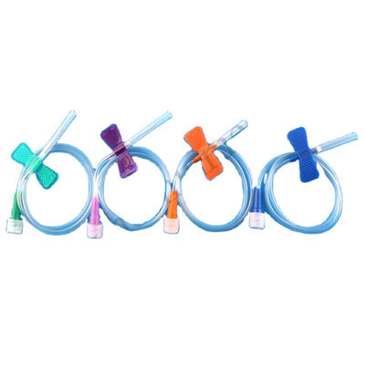 21G X 3/4&quot; infusión de la vena del cuero cabelludo fijó el sistema micro de la infusión