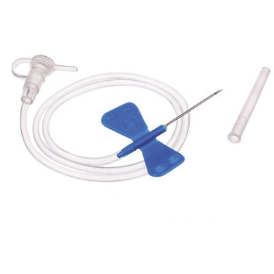 21G X 3/4&quot; infusión de la vena del cuero cabelludo fijó el sistema micro de la infusión