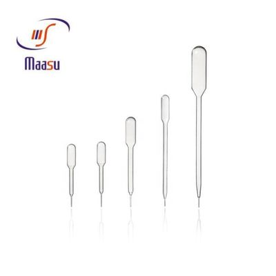 La pipeta plástica de la transferencia de Pasteur graduó la pipeta 3ml de Pasteur