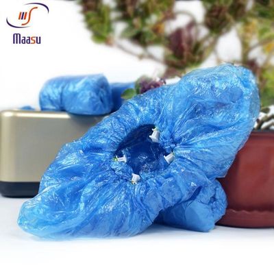 el zapato impermeable disponible 2.5g cubre el azul de la cubierta del zapato del CPE del PE