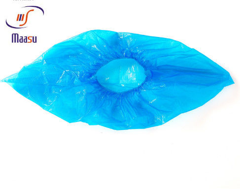 el zapato impermeable disponible 2.5g cubre el azul de la cubierta del zapato del CPE del PE