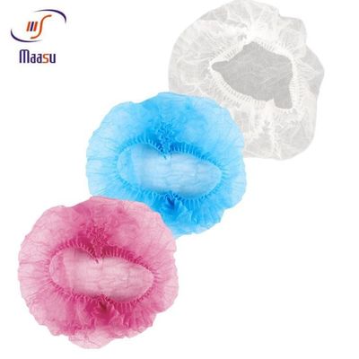 desgaste disponible no tejido de Cap Medical Protective de la enfermera del casquillo del clip 10gsm