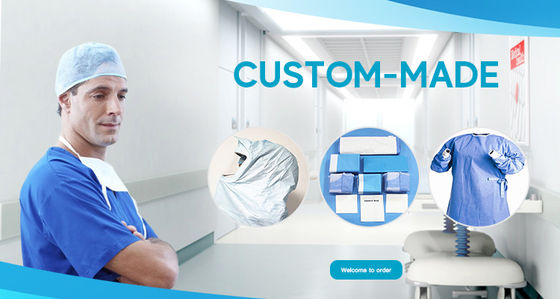 El doctor quirúrgico disponible protector médico no tejido Cap With Tie del desgaste 20gsm