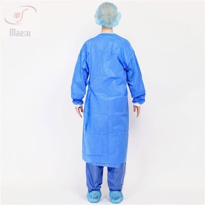 la mitad médica de los PP PE del vestido quirúrgico del 120x140cm cubrió