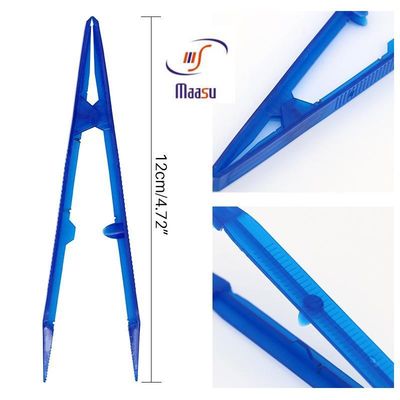 Herramienta periodontal disponible plástica azul de las pinzas el 15.5cm