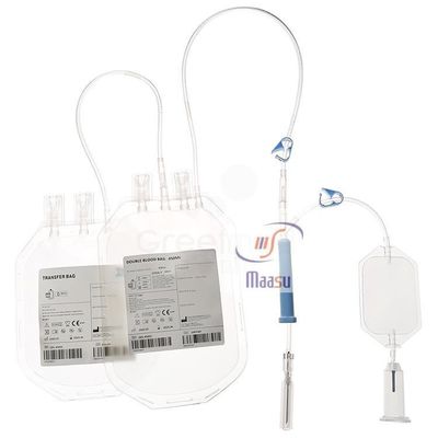 bolsos de colección de la sangre de 250ml 450ml 500ml, bolsos de la sangre de CPDA 1