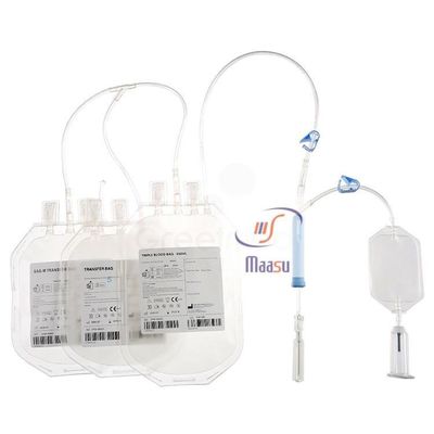 bolsos de colección de la sangre de 250ml 450ml 500ml, bolsos de la sangre de CPDA 1