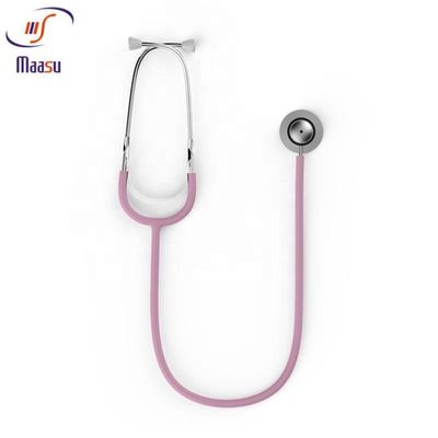 Equipos de diagnóstico médicos de los solos estetoscopios médicos de la cabeza