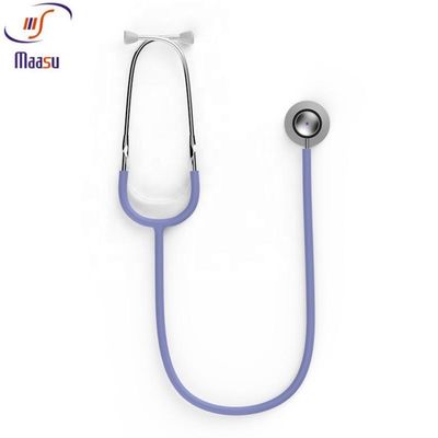 Equipos de diagnóstico médicos de los solos estetoscopios médicos de la cabeza