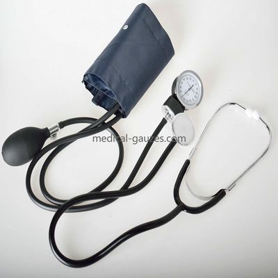 Arme los equipos de diagnóstico médicos, tipo aneroide de la palma del Sphygmomanometer con el estetoscopio