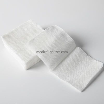 Algodón puro disponible Gauze Pads Wound Bandaging no estéril