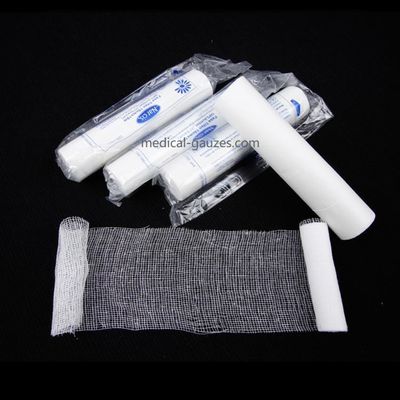 20 yardas de algodón absorbente Gauze Roll médico estéril