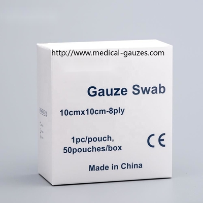 Borde doblado/revelado Gauze Pads Individual Paper Packaging médico