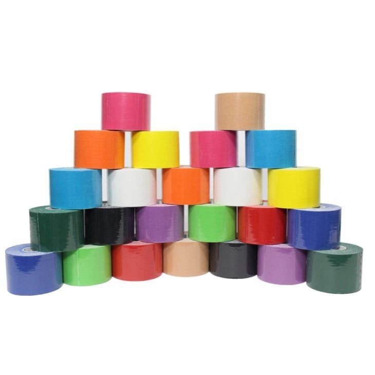 15 colores Gauze Bandage médico, cinta libre de la kinesiología del látex